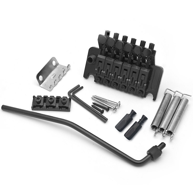 Double Locking Tremolo System Bridge for 6-String Electric Guitar Matte Finish