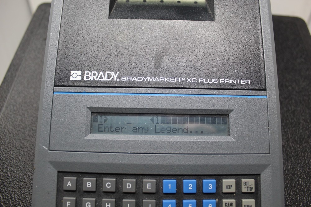 New Old Stock Brady BMXC-PLUS Bradymarker XC Plus Marker Dot Matrix Printer Case