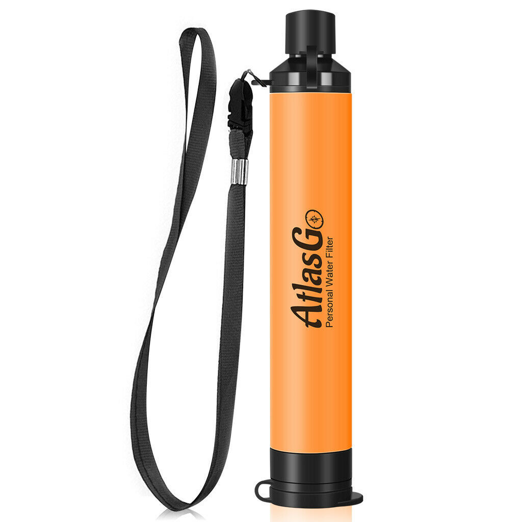 Water Filter Straw Personal&Portable|Carry Case F Survival/Prepping/Emergency