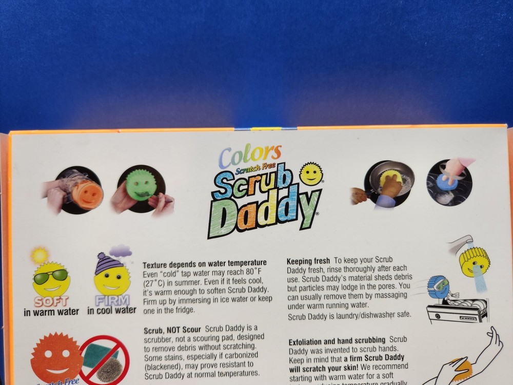 Vintage Scrub Daddy Gift Pack NOS Sealed