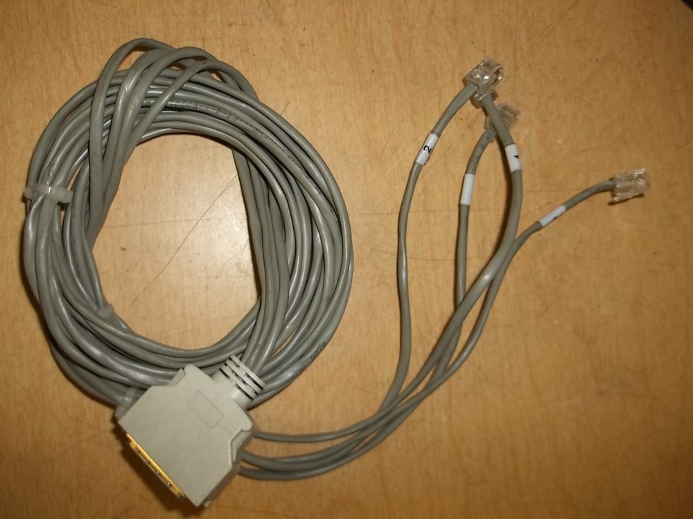 NEW 4-Wire Adapter Assembly 241D2L3 24AWS Solid CAt 3  *FREE SHIPPING*