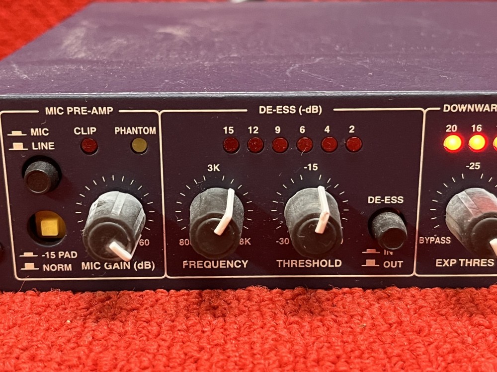 Used Symetrix 528E Analog Voice Processor Single-Channel Tested Good Condition