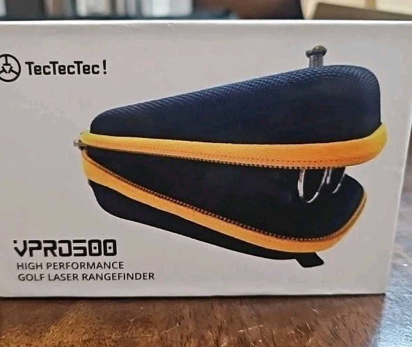 TecTecTec vPro 500 Rangefinder Golf Laser Distance Finder w/ Case