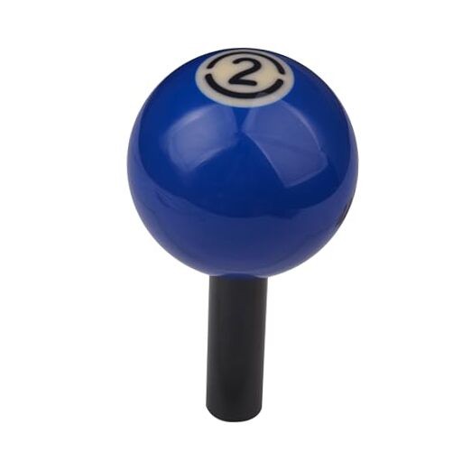Pool Ball Rod Shift Knobs Gear Shift Knobs Billiard Ball Rod Stick Blue 2X