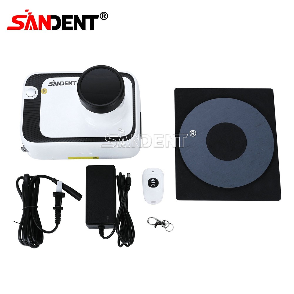 Dental X Portable Digital Machine Rayos with Scatter Shield Protective Ring