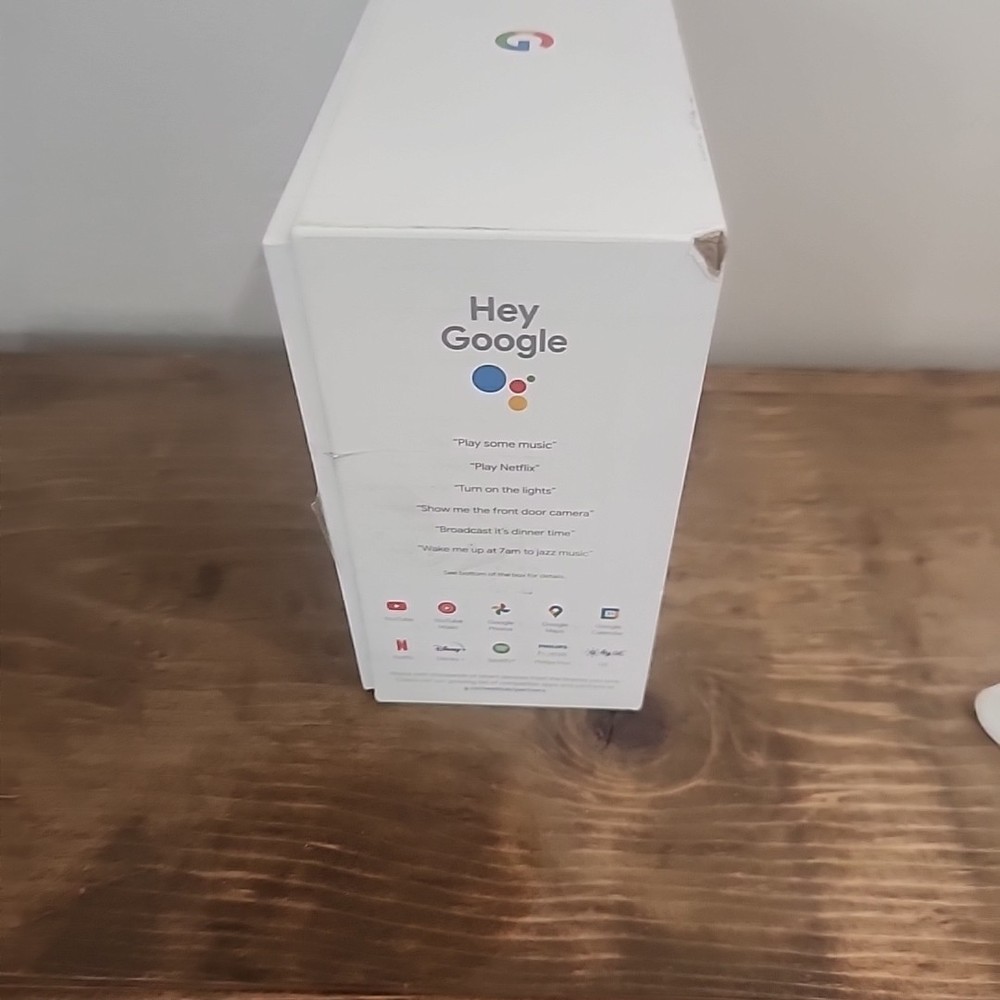 Nest Hub 7 Smart Touchscreen Display Google Assistant 2nd Gen CHALK