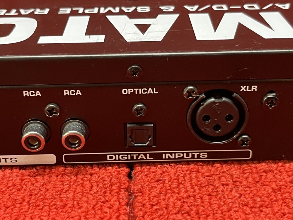 Used Behringer Ultramatch Pro SRC2496 AD/DA Sample Rate Converter Good Condition