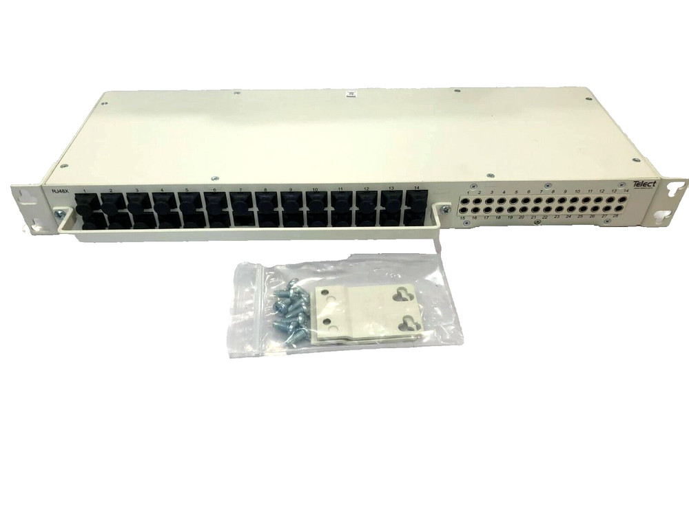 Telect 28-Terminal T1/Bantam Interface Panel 097-0128-0001 NEW.