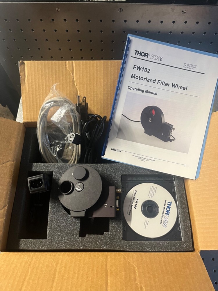 THORLABS FW102 6 Position Filter Wheel System
