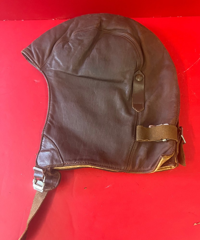 ROYAL AIR FORCE/RCAF TYPE B LEATHER FLYING HELMET