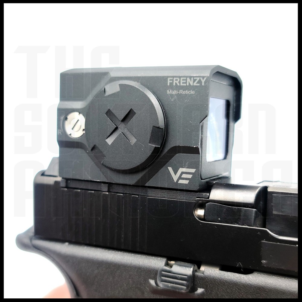 ENCLOSED RED DOT OPTIC SIGHT - SOLAR POWER MOTION SENSOR MULTI-RETICLE GLOCK MOS
