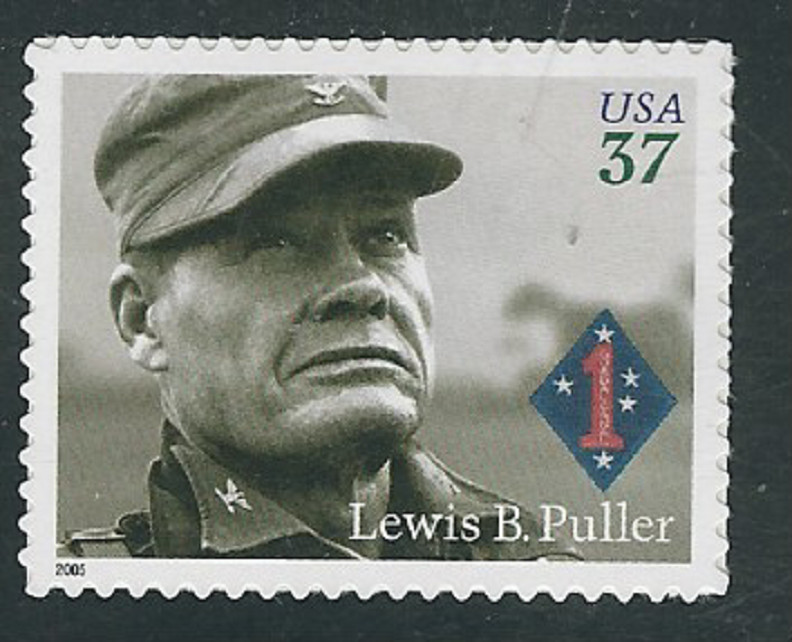Scott #3962... 37 Cent....Distinguished Marines...Lewis B. Puller...3 Stamps