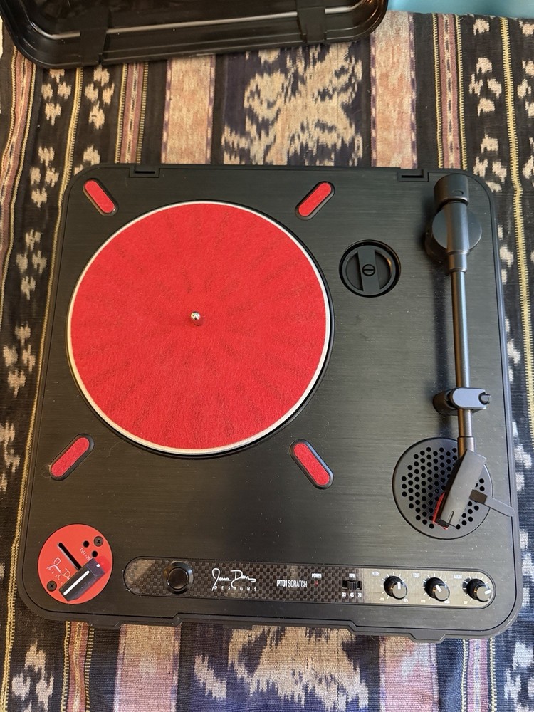 Numark PT01 Scratch Turntable with UPGRADES