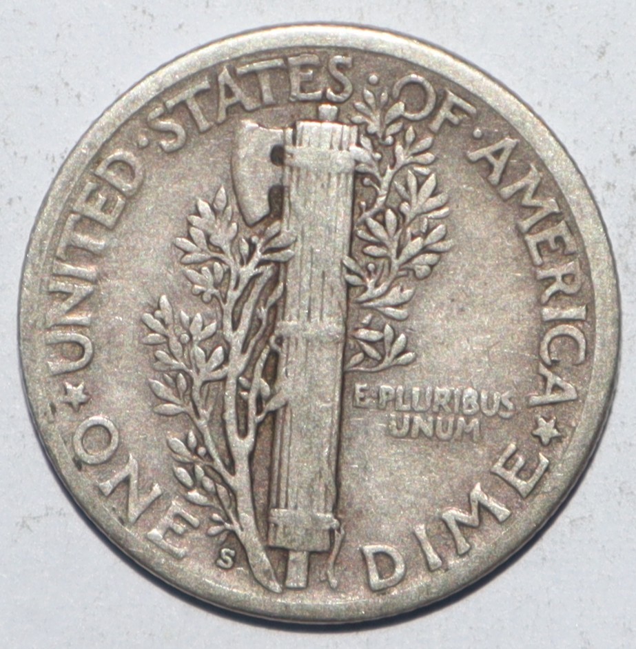 1928 S Mercury Dime EXTRA FINE (O269)