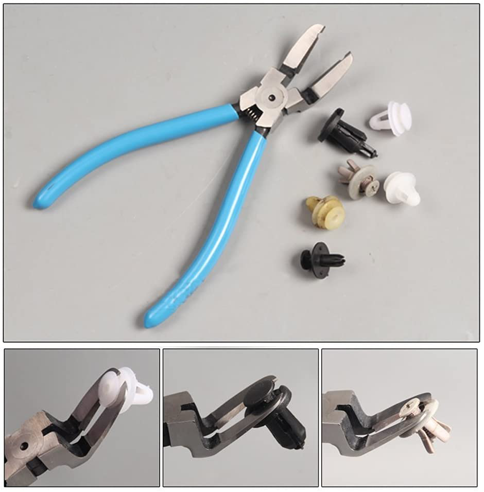 Multi-function Diagonal Side Cutting Plier Car Trim Panel Clip Cutter Puller