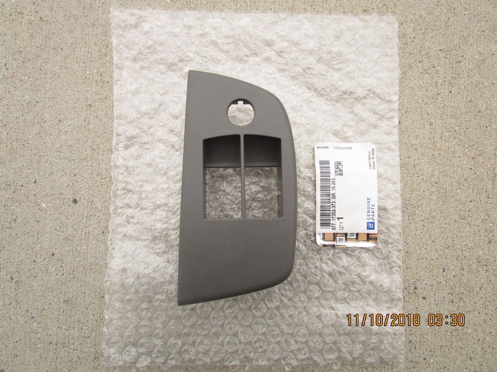 16 - 21 CHEVY EXPRESS FRONT LEFT SIDE MASTER POWER WINDOW SWITCH BEZEL TRIM NEW