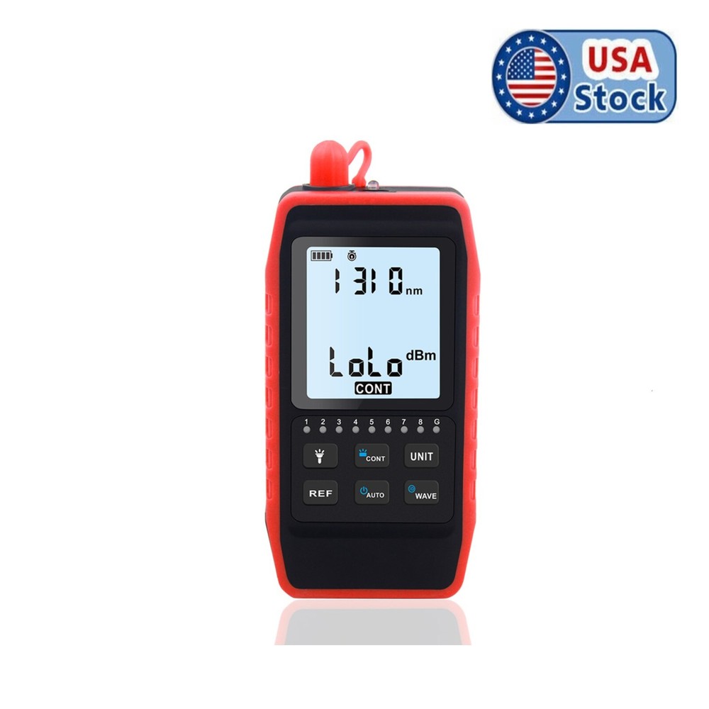 VXSCAN NF-908 MINI Optical Power Meter RJ45 Network Test LED Lighting