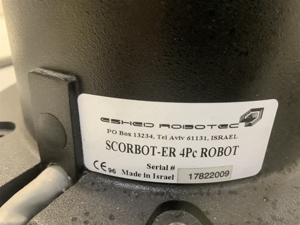ESHED SCORBOT-ER 4PC ROBOT ARM SCORBOT-ER 4PC CONTROLLER