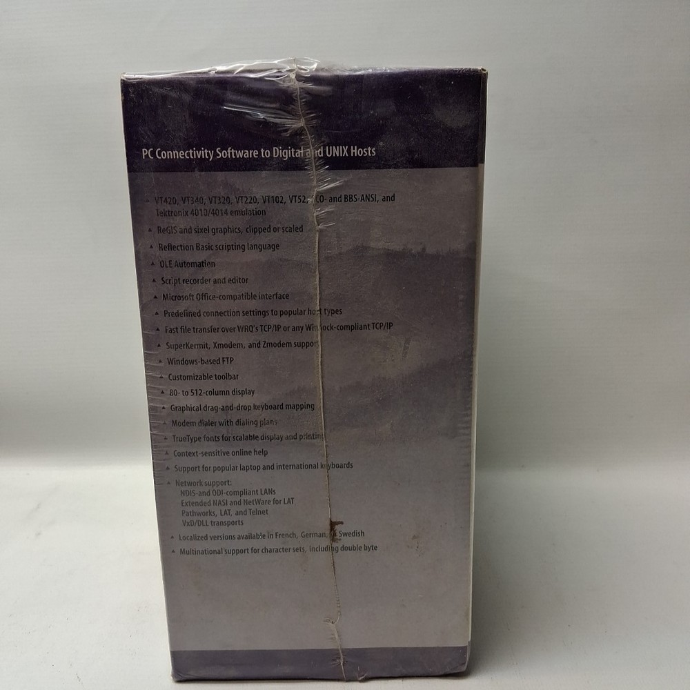 NEW WRQ Reflection 4 For Windows NT 4.0 95 Single User Software CD ROM