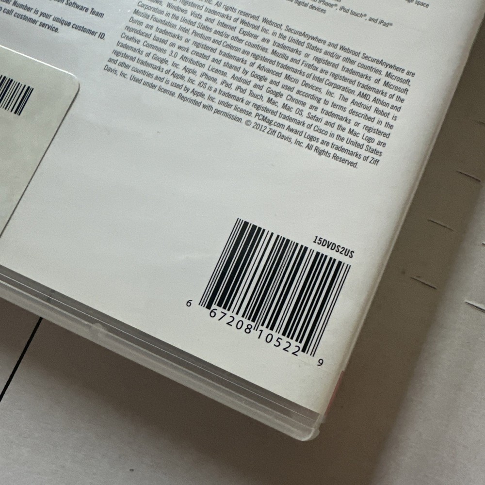 Webroot SecureAnywhere Internet Security - Full Version for Windows.(#51).