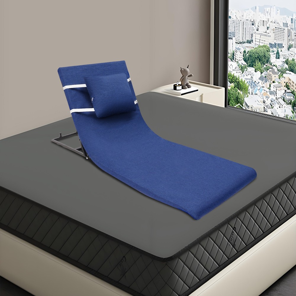 Electric Lifting Bed Backrest 2-80° Adjustable Back Rest Support For Elderly US