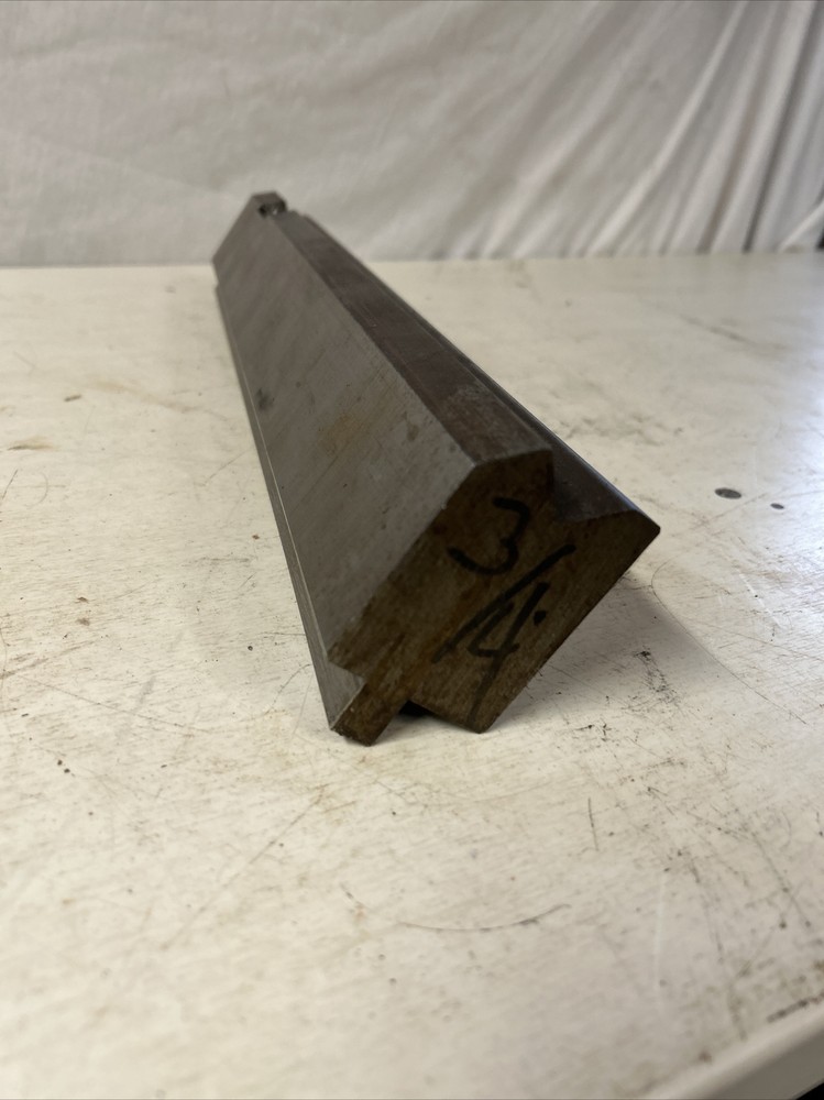 20” 1”vee Opening Bottom Die, Offset, Blacksmith, Hydraulic Press, Arbor Press,