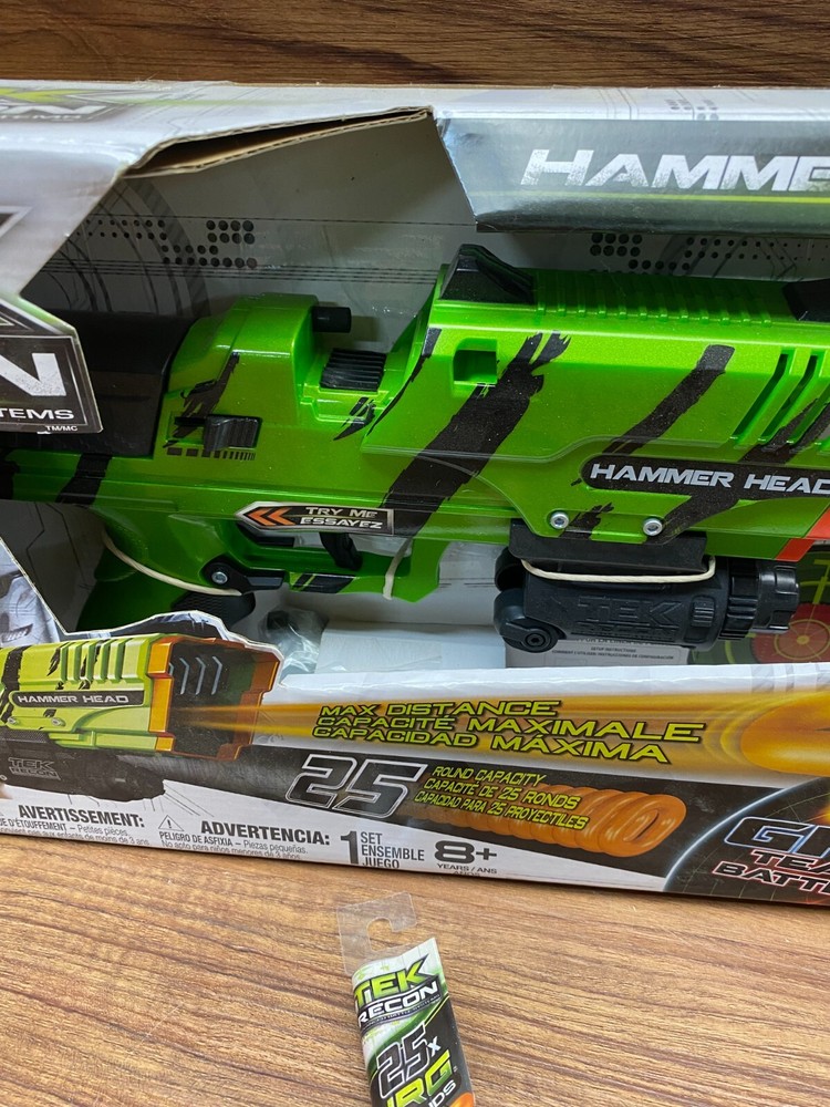 TEK Recon Hammer Head Advanced Battle Systems GPS Teams Includes 25 Rounds