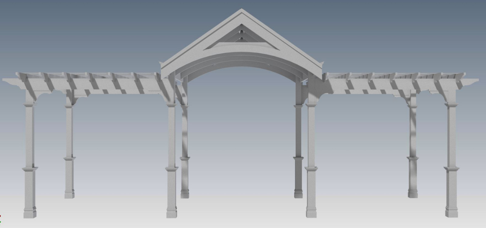 Grape Vine Outdoor Pergola Veranda V3 Patio Cover Plans