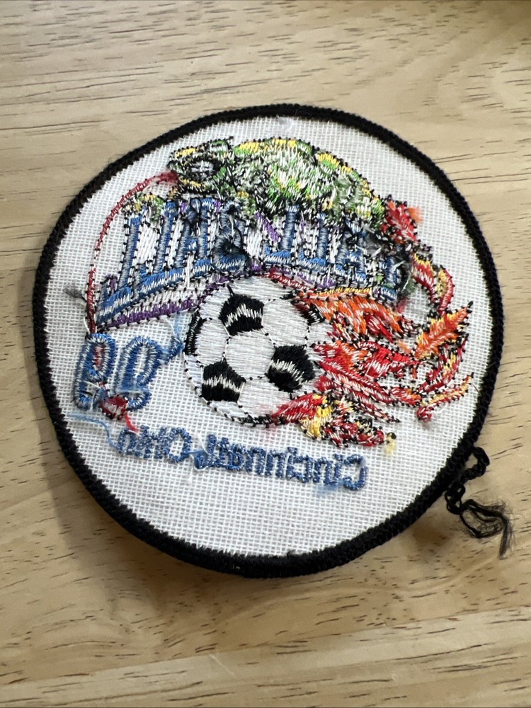 VTG Cincinnati Ohio Fall Ball soccer patch. 3.5 round Patch