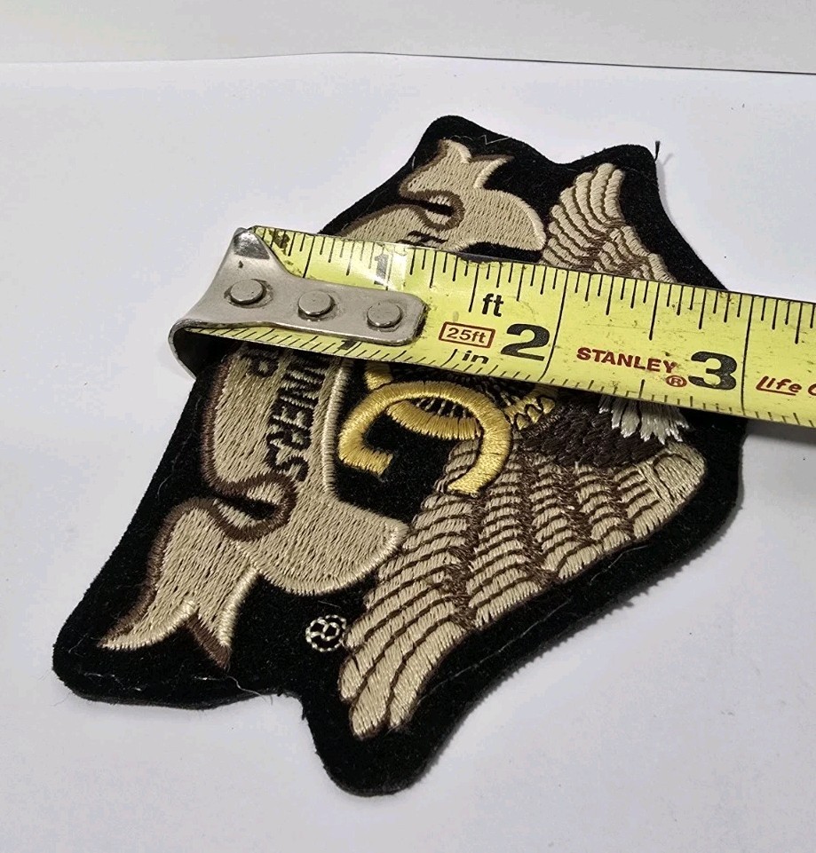 Harley Davidson Owners Group HOG Motorcycle Eagle Patch 4.75"