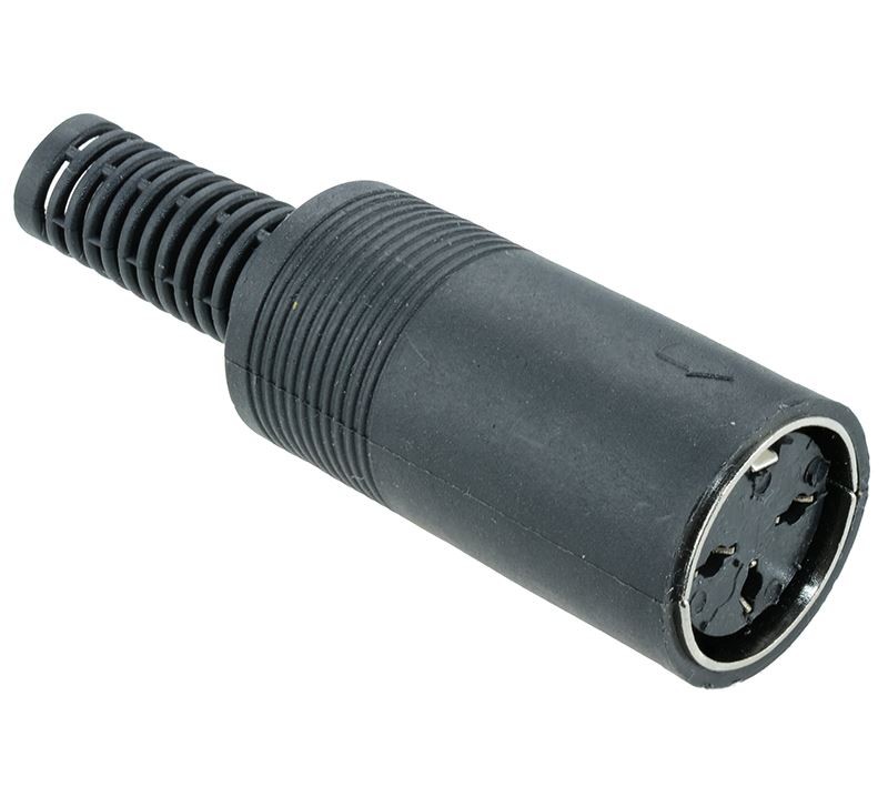 3-Pin DIN Female Socket Connector