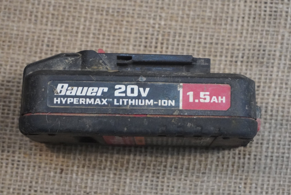 Bauer Tools 191101C-B 20V Cordless Automatic Feed Drain Cleaner