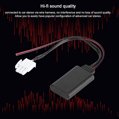 Acouto Module Bluetooth gl1800-3-Pin AUX Cable Normal, Black