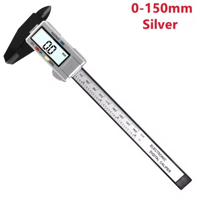 6" 150mm Digital Caliper Micrometer LCD Gauge Vernier Electronic Measuring Tool