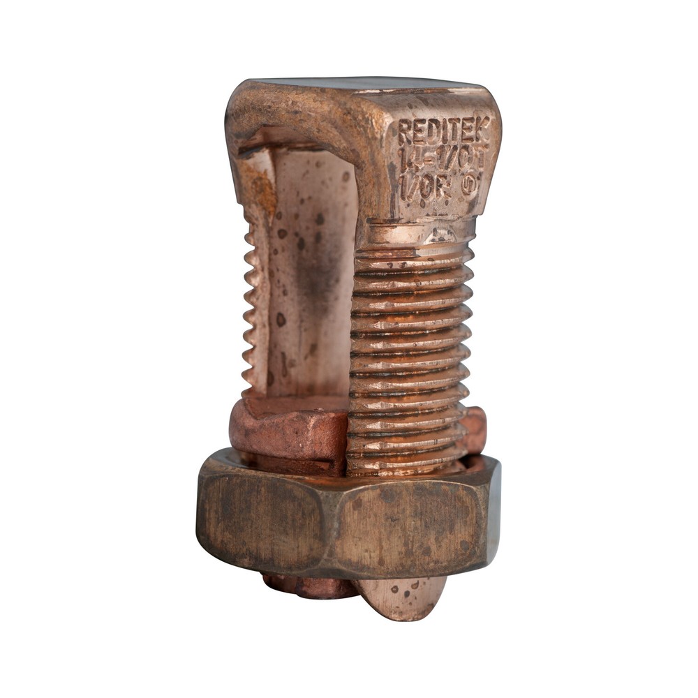 Gardner Bender GSBC-1/0 #4-#0 AWG Solid Copper Split Bolt Connector (2 Packs)