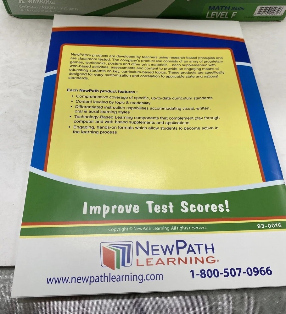 New Path Learning Curriculum Mastery Game Learning System Mathematics Grade 6