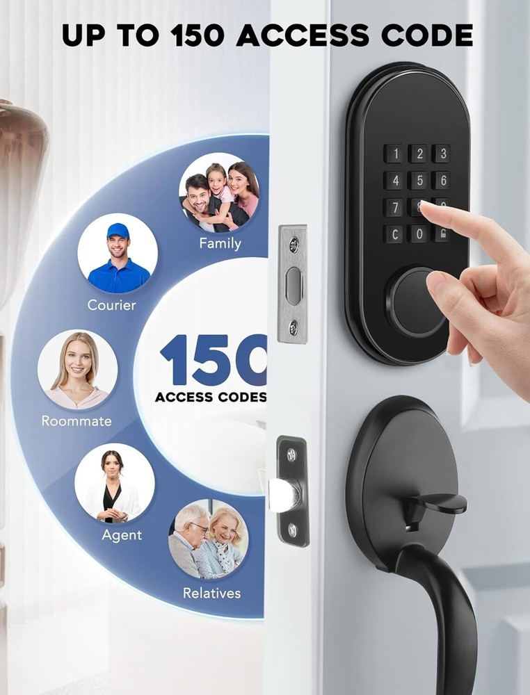 Keyless Entry Door Lock & Dead bolt