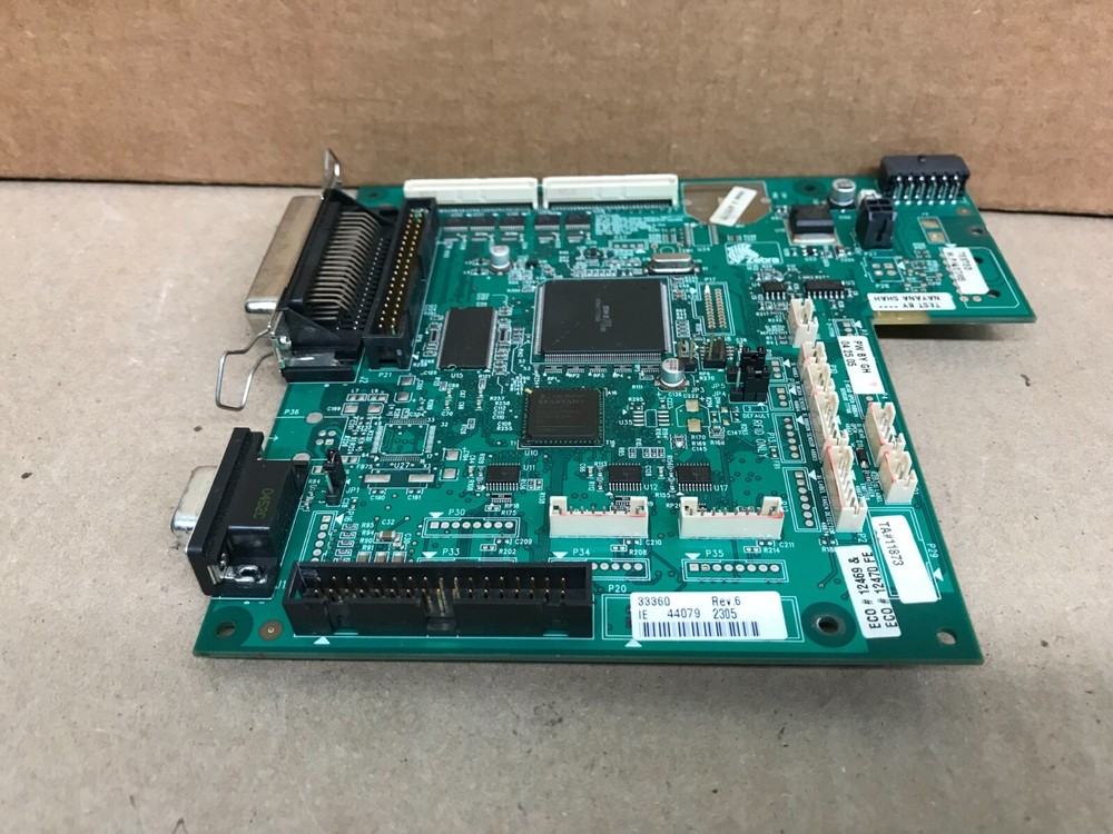 Zebra 34901-020 Parallel Serial Main Logic Board for 105SL Label Printer