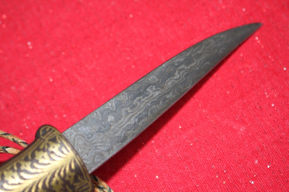 Indian Koftgari dagger, 20th C.