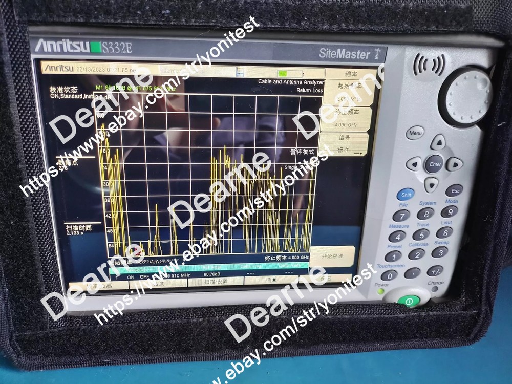 S332E Anritsu Cable and antenna analyzer Sctrum analyzer Touchscreen