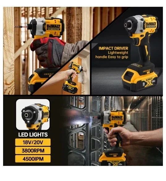 Dewalt DCF860 Wireless Brushless Screwdriver 20V Lightweight only tool