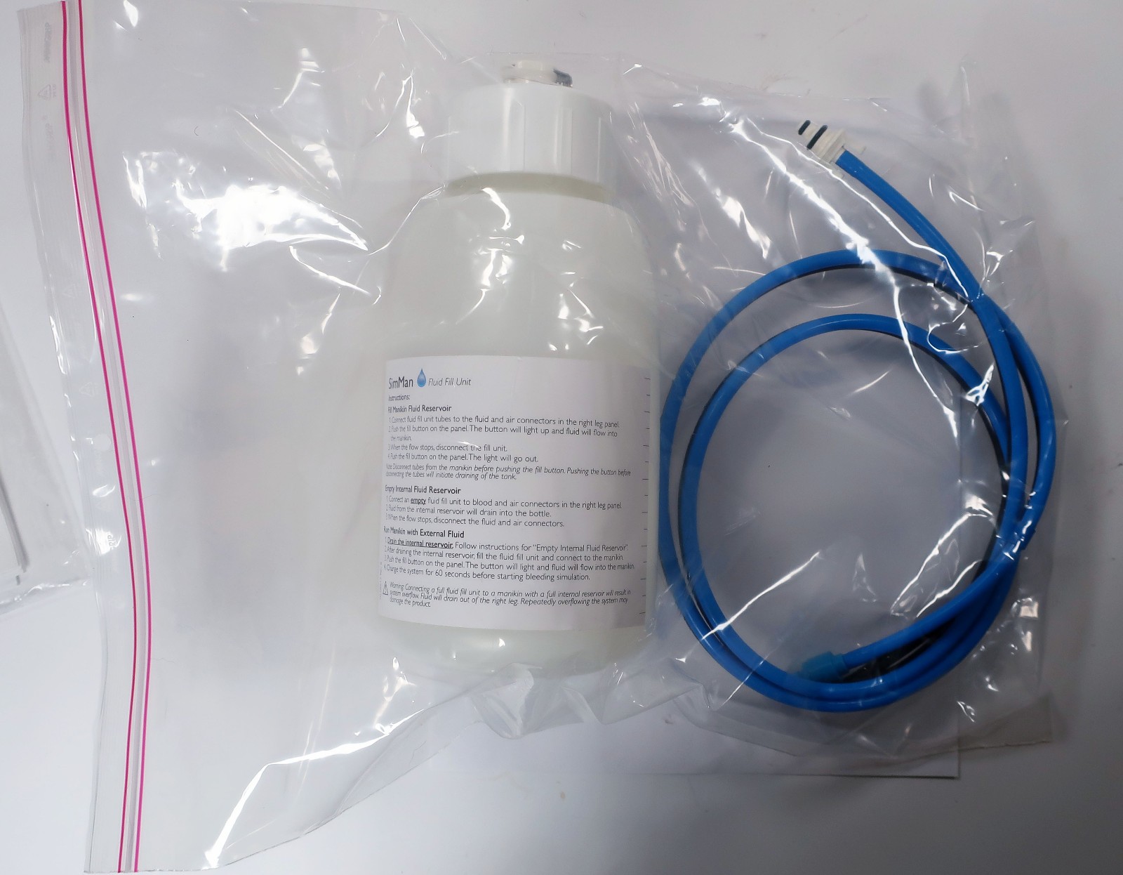 External Fluid Refill Unit SimMan Sim Man 3G Manikin Replacement Part ~ FREE SHP