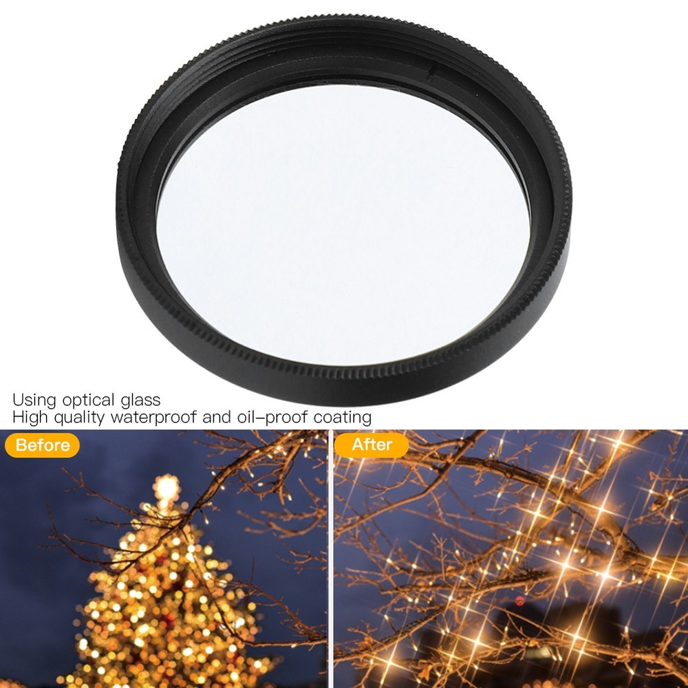 Junestar 58mm Star Lens Filter For /////