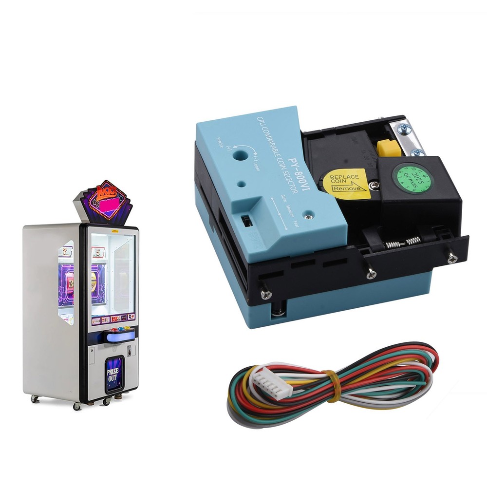 Vending Machine Coin Acceptor Selector Module 22mm-27mm Token Size 1000/min