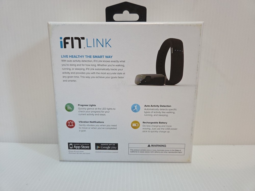 iFit IFLINK115 Activity Tracker One Size - Black