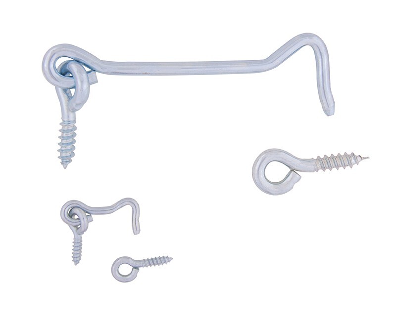 Tuff Stuff Fasteners GATE HOOK & EYE 3  - 2 PER PKG