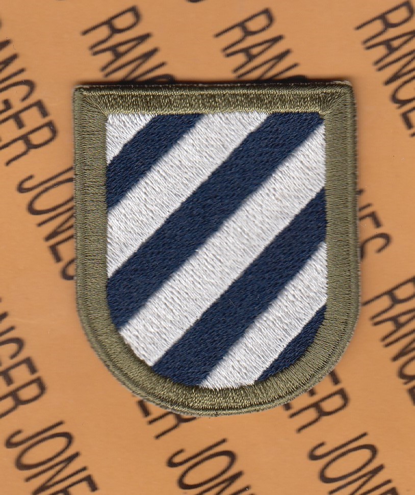 3rd Infantry "MARNE" Division proposed BIP beret flash patch c/e