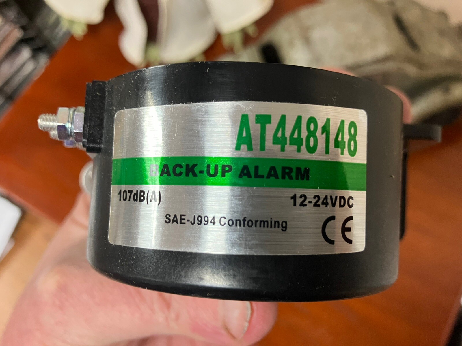 Back-Up Alarm fits John Deere AT448148 AT373664 fits Bobcat 553 753 763 6651512