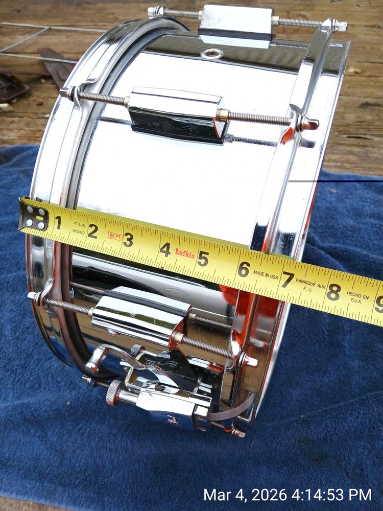 PEARL EXPORT SERIES CHROME SNARE DRUM