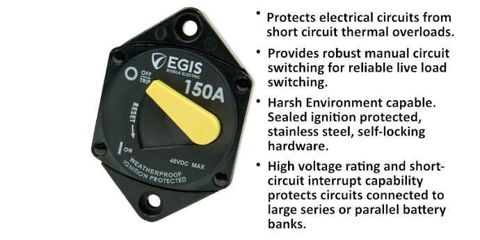 EGIS MOBILE 87 SERIES 150 A PANEL MOUNT- 4707-150